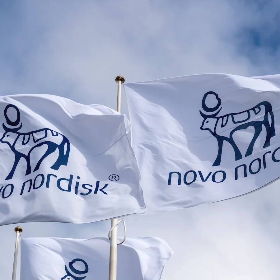 Novo Nordiskの旗