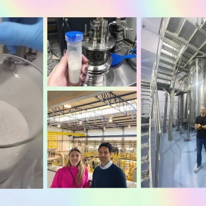 精密発酵生産の様子