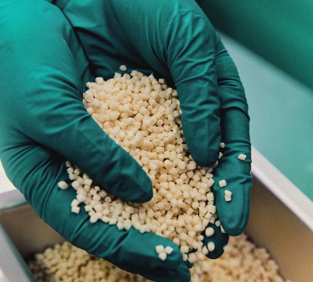 ペレット状に加工したもの