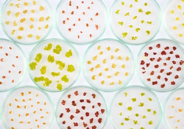 シャーレの培養物