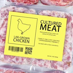 培養鶏肉のパッケージ