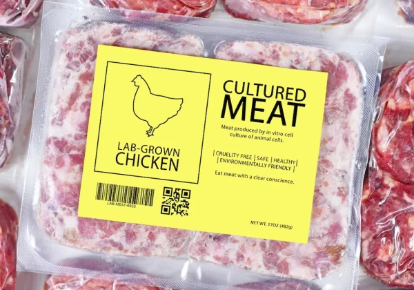 培養鶏肉のパッケージ