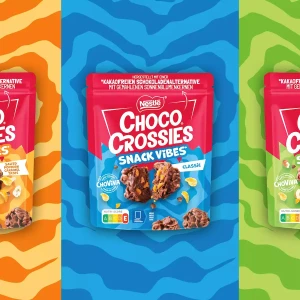 チョコレートの製品パッケージ