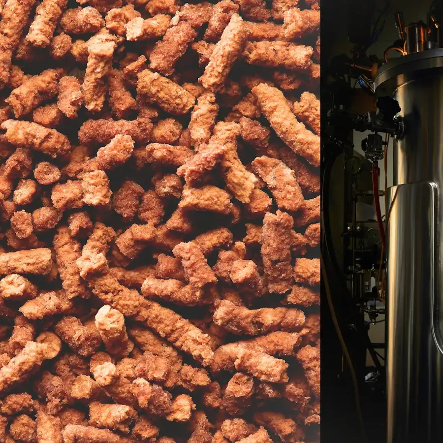 製品とバイオリアクター