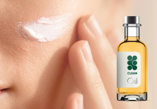 化粧品クリームとオイル