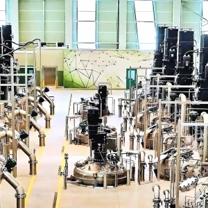 生産施設の内観