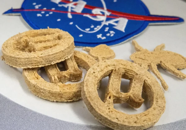 3Dプリントされたクッキー