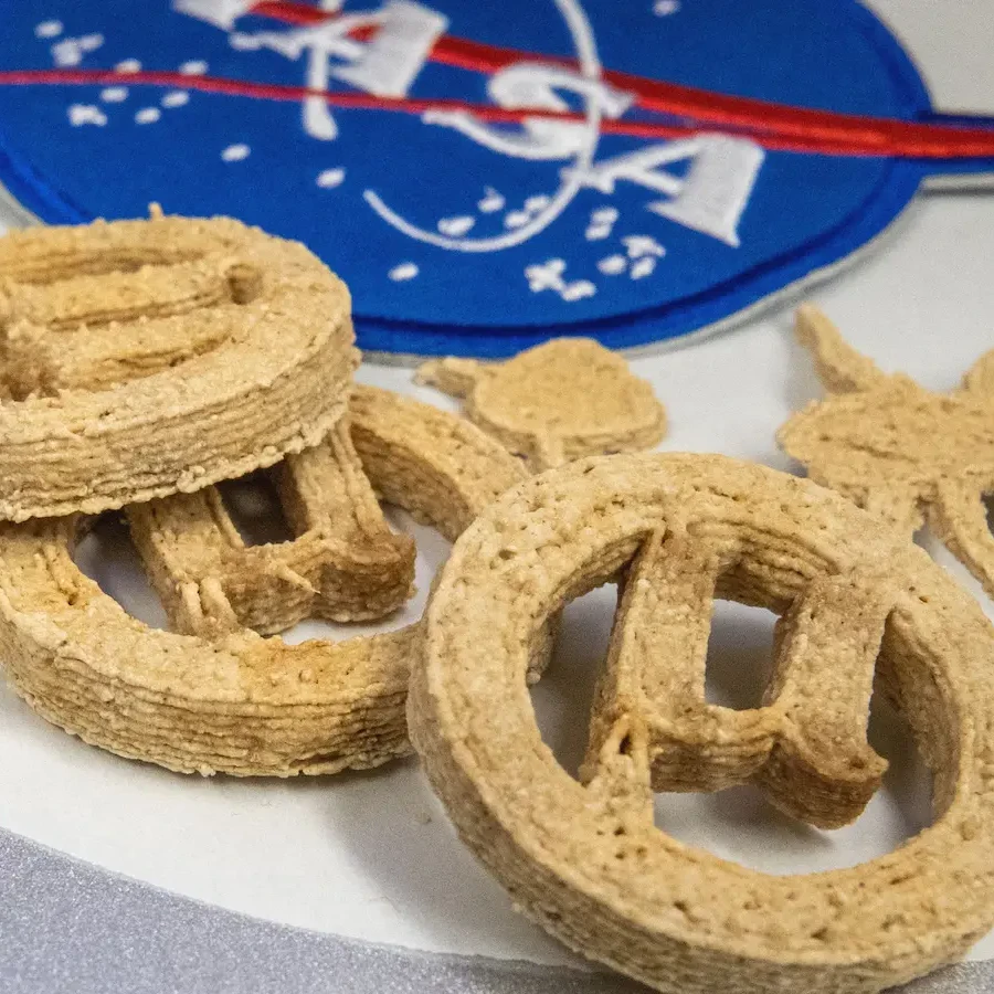 3Dプリントされたクッキー