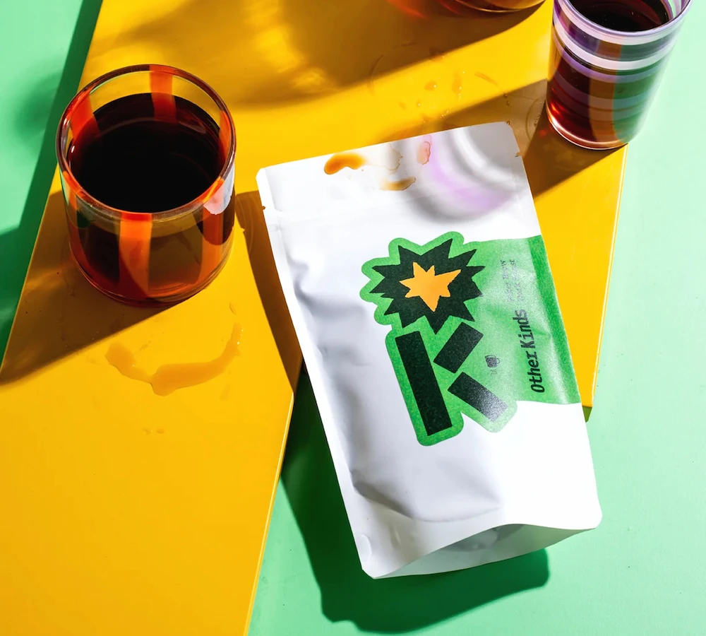 コーヒーとパウダー