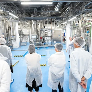 施設の製造エリア
