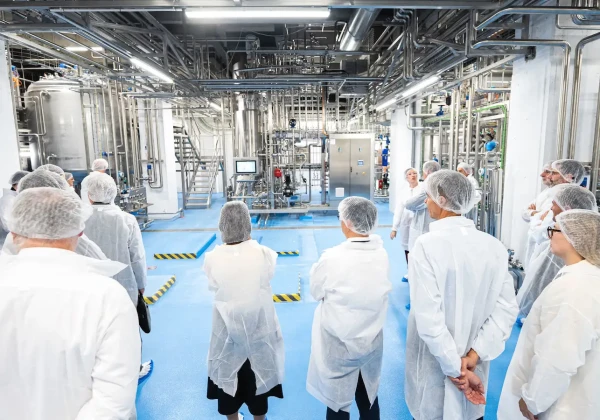 施設の製造エリア